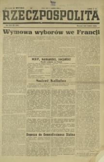 Rzeczpospolita. R. 3, nr 153=649 (5 czerwca 1946)