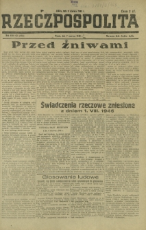 Rzeczpospolita. R. 3, nr 156=652 (7 czerwca 1946)