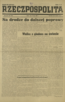 Rzeczpospolita. R. 3, nr 204=700 (27 lipca 1946)