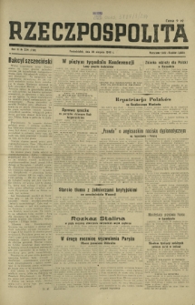 Rzeczpospolita. R. 3, nr 234=730 (26 sierpnia 1946)
