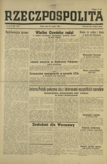 Rzeczpospolita. R. 3, nr 238=734 (30 sierpnia 1946)
