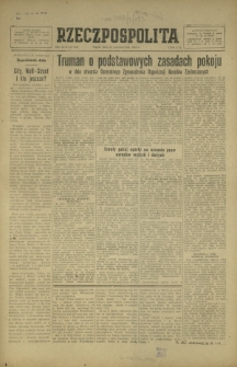 Rzeczpospolita. R. 3, nr 293=789 (25 października 1946)