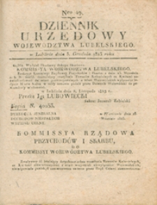Dziennik Urzędowy Województwa Lubelskiego 1823.12.03. Nr 4