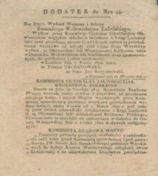 Dziennik Urzędowy Województwa Lubelskiego 1824.[11].[03]. dod. do Nr 44