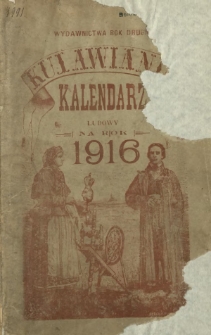Kujawianin : kalendarz ludowy na rok 1916. R. 2