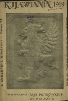 Kujawianin : kalendarz na rok 1919. R. 5