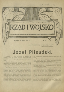 Rząd i Wojsko R. 2, Nr 13 (20 marca 1917)
