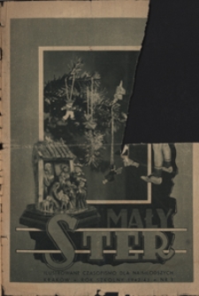 Mały Ster : ilustrowane czasopismo dla najmłodszych Rok szk. 1942/43, nr 3.