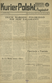 Kurier Polski w Bagdadzie R. 2, Nr 24 (30 stycznia 1943)