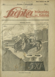 Szopka : widowisko co tydzień R. 1, Nr 5 (4 listopada 1922)