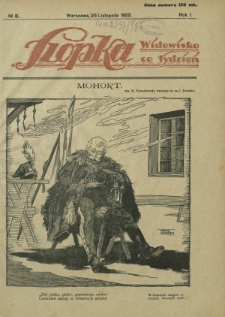 Szopka : widowisko co tydzień R. 1, Nr 8 (25 listopada 1922)