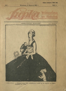 Szopka : widowisko co tydzień R. 2, Nr 1 (6 stycznia 1923)