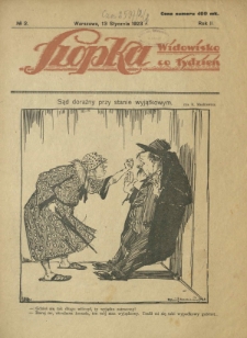 Szopka : widowisko co tydzień R. 2, Nr 2 (13 stycznia 1923)