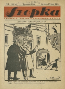 Szopka : widowisko co tydzień R. 2, Nr 8 (24 lutego 1923)