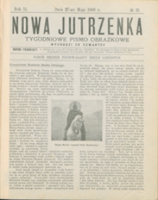 Nowa Jutrzenka : tygodniowe pismo obrazkowe R. 2, nr 21 (27 maj 1909)