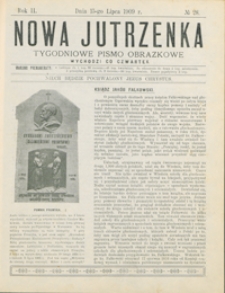 Nowa Jutrzenka : tygodniowe pismo obrazkowe R. 2, nr 28 (15 lip. 1909)