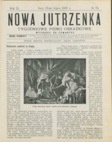 Nowa Jutrzenka : tygodniowe pismo obrazkowe R. 2, nr 29 (22 lip. 1909)