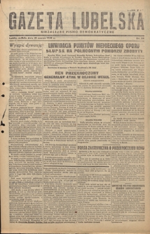 Gazeta Lubelska : niezależne pismo demokratyczne. 1945, nr 26 (10 marca)