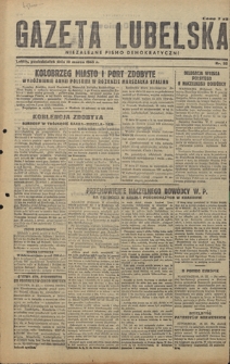Gazeta Lubelska : niezależne pismo demokratyczne. 1945, nr 35 (19 marca)