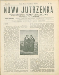 Nowa Jutrzenka : tygodniowe pismo obrazkowe R. 2, nr 50 (16 grudz. 1909)