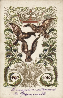 1410-1910 [V. Zlot Sokolstwa Polskiego]