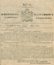 Dziennik Urzędowy Gubernii Lubelskiey 1837, Nr 28 (26 czerw./8 lip.)
