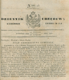 Dziennik Urzędowy Gubernii Lubelskiey 1837, Nr 48 (13/25 list.)