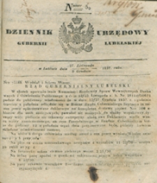 Dziennik Urzędowy Gubernii Lubelskiey 1837, Nr 50 (27 list./9 grudz.)