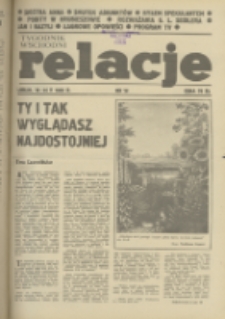 Relacje : tygodnik wschodni. 1989, nr 18 (18-24 maj)