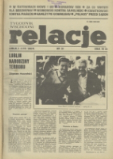 Relacje : tygodnik wschodni. 1989, nr 29 (3-9 sierpień)