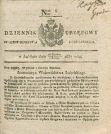 Dziennik Urzędowy Województwa Lubelskiego 1837, Nr 6 (26 stycz./7 luty)