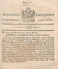 Dziennik Urzędowy Województwa Lubelskiego 1836, Nr 8 (12/24 luty)
