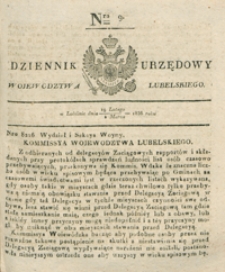 Dziennik Urzędowy Województwa Lubelskiego 1836, Nr 9 (19 luty/2 marz.)