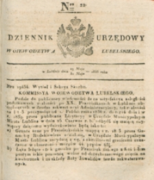 Dziennik Urzędowy Województwa Lubelskiego 1836, Nr 22 (19/31 maj)