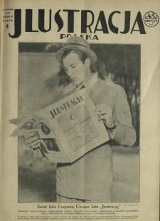 Ilustracja Polska / [red. Antoni Kawczyński]. R. 9, nr 4 (26 stycznia 1936)