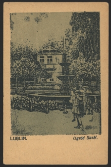 Lublin. Ogród Saski