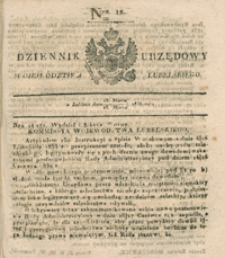 Dziennik Urzędowy Województwa Lubelskiego 1835, Nr 12 (13/25 marz.)