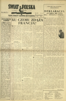 Świat i Polska : tygodnik poświęcony zagadnieniom międzynarodowym. R. 3, nr 20 (16 maja 1948)