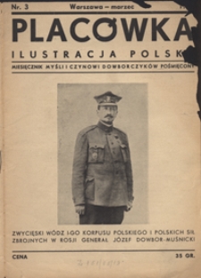 Placówka Ilustracja Polska : miesięcznik myśli i czynowi Dowborczyków poświęcony R. 4 (21), Nr 3 (marz. 1936)