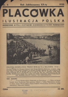 Placówka Ilustracja Polska : miesięcznik myśli i czynowi Dowborczyków poświęcony R. 3 (20), Nr 6 (czerw. 1935)