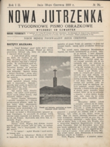 Nowa Jutrzenka : tygodniowe pismo obrazkowe R. 3, Nr 26 (30 czerw. 1910)