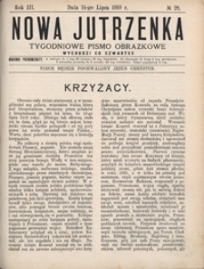 Nowa Jutrzenka : tygodniowe pismo obrazkowe R. 3, Nr 28 (14 lip. 1910)