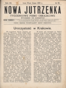 Nowa Jutrzenka : tygodniowe pismo obrazkowe R. 3, Nr 29 (21 lip. 1910)