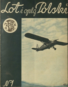 Lot i Obrona Przeciwlotniczo-Gazowa Polski : organ L.O.P.P. R. 14, Nr 1 (10 stycznia 1936)