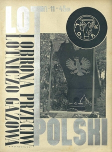 Lot i Obrona Przeciwlotniczo-Gazowa Polski : organ L.O.P.P. R. 14, Nr 11 (25 maja 1936)