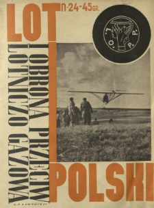 Lot i Obrona Przeciwlotniczo-Gazowa Polski : organ L.O.P.P. R. 14, Nr 24 (30 listopada 1936)