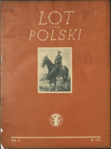 Lot i Obrona Przeciwlotniczo-Gazowa Polski : organ L.O.P.P. R. 16, Nr 5 (maj 1938)