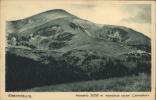Czarnohora. Howerla 2058 m. najwyższy szczyt Czarnohory