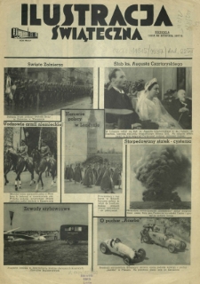 Express Lubelski i Wołyński R. 15 (1937). Dodatek "Ilustracja Świąteczna", niedziela, dnia 5 września 1937 r.