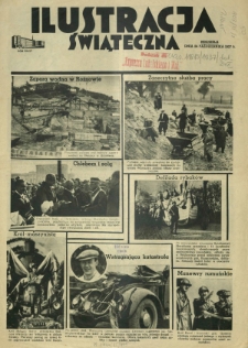 Express Lubelski i Wołyński R. 15 (1937). Dodatek "Ilustracja Świąteczna", niedziela, dnia 24 października 1937 r.